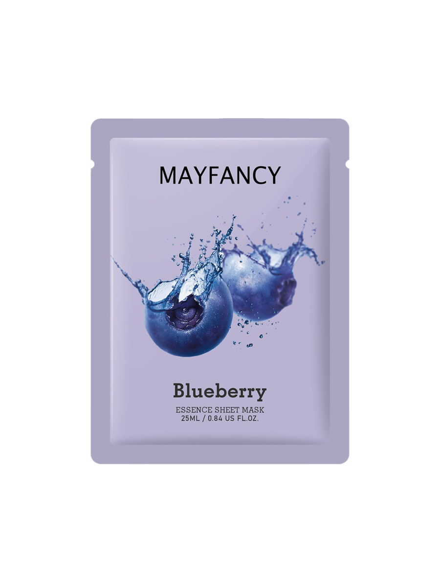 MAYFANCY Blueberry قناع ورقي للوجه